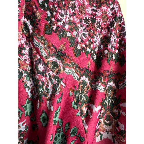 COPY - Free People Run Free Floral Blouse Pink XS - Picture 12 of 12